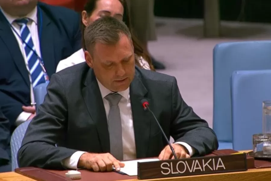 Minister Tomáš Taraba vystúpil na Bezpečnostnej rade OSN