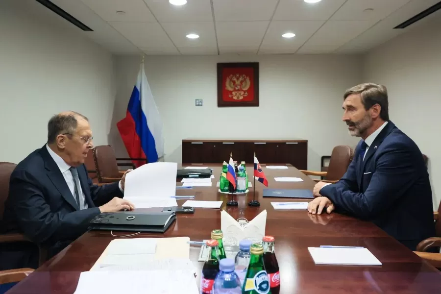 Minister Juraj Blanár rokoval s ruským partnerom Sergejom Lavrovom