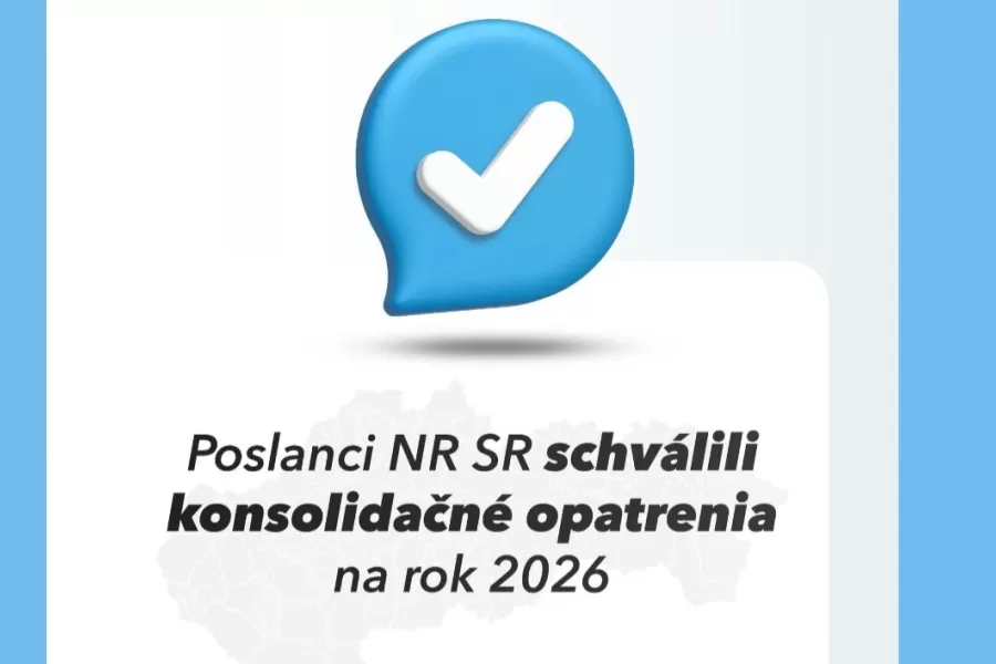 Parlament schválil 3. balík konsolidácie