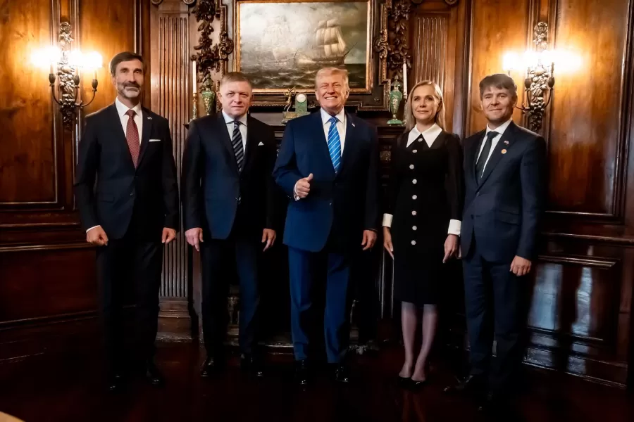Robert Fico sa na Floride stretol s prezidentom USA Donaldom Trumpom
