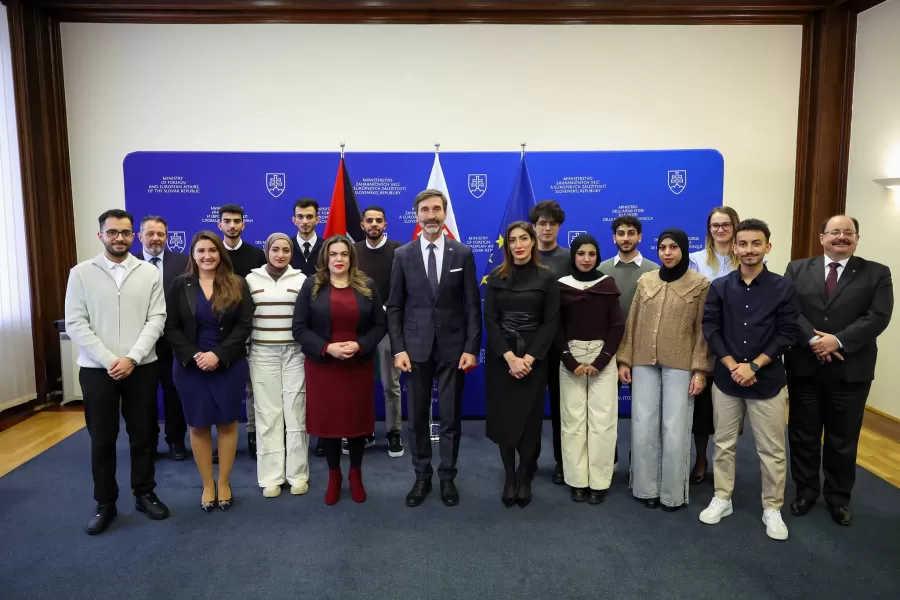 Palestínski štipendisti z Pásma Gazy poďakovali Slovensku