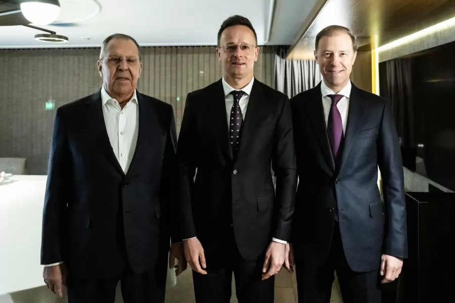 Maďarský minister diplomacie Szijjártó rokoval v Moskve s Lavrovom