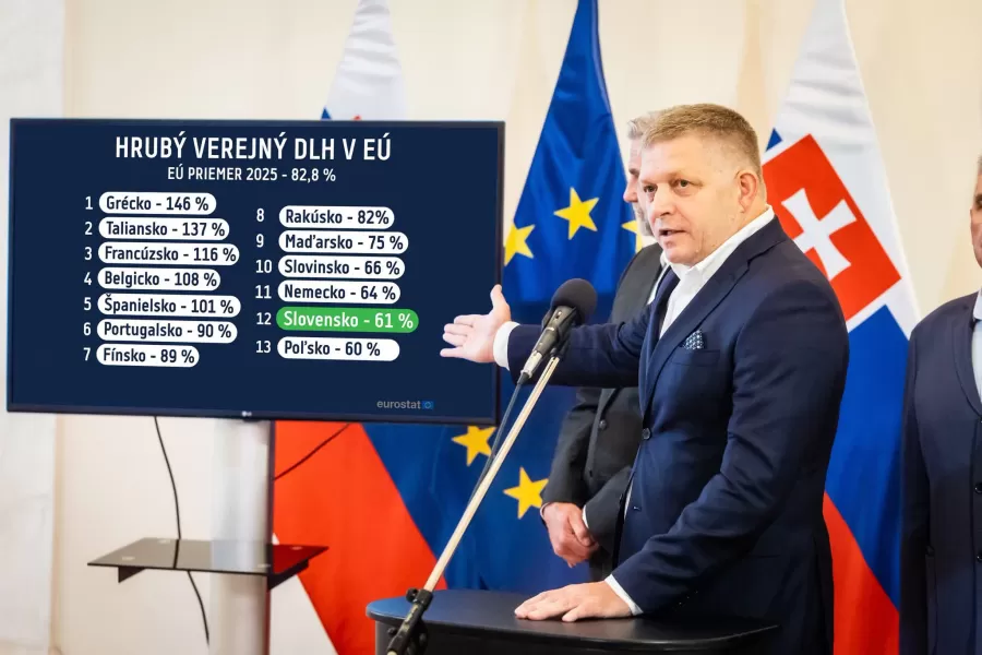 R. Fico: Slovensko nemá absolútne žiadny problém s verejnými financiami
