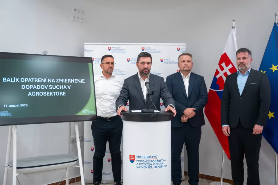 Ministerstvo predstavuje pomoc poľnohospodárom zasiahnutým suchom