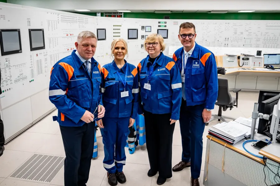 R. Fico v Mochovciach: Toto je megastroj na výrobu elektrickej energie