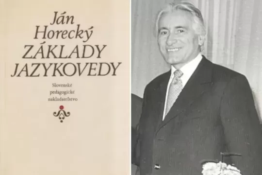Ján Horecký položil základy modernej náuky o tvorení slov