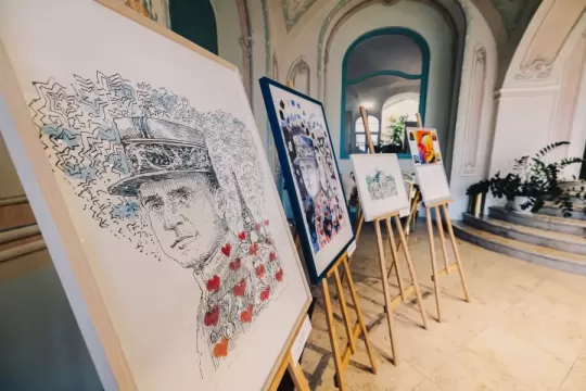 Kancelária prezidenta SR obnovuje tradíciu umeleckých výstav v Sale Terrena Prezidentského paláca