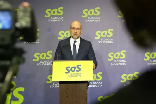 SaS: Ficov list Zelenskému je prejav zúfalstva