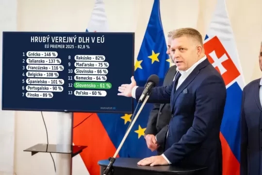 R. Fico: Slovensko nemá absolútne žiadny problém s verejnými financiami