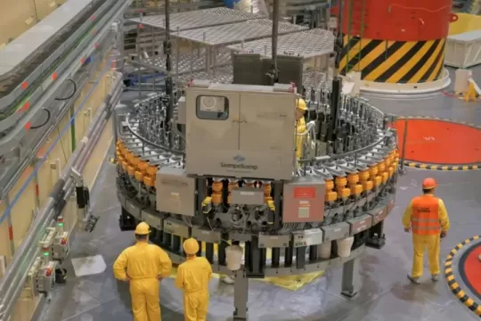 Slovenské elektrárne dokončili montáž reaktora Mochoviec 4