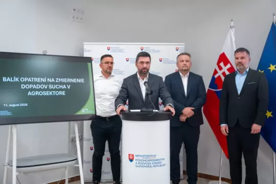 Ministerstvo predstavuje pomoc poľnohospodárom zasiahnutým suchom