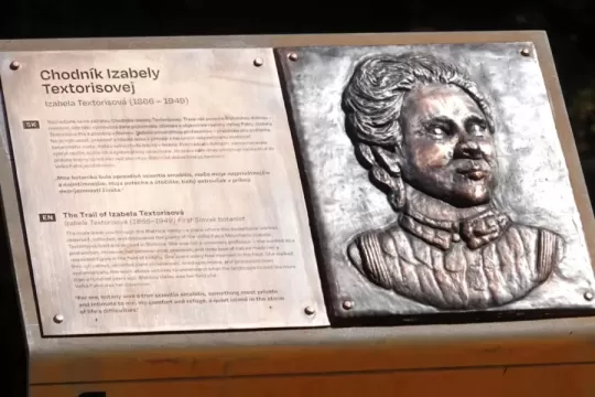 V Blatnickej doline je nový náučný chodník Izabely Textorisovej