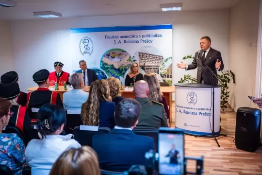 Premiér Robert Fico na otvorení akademického roka v Prešove