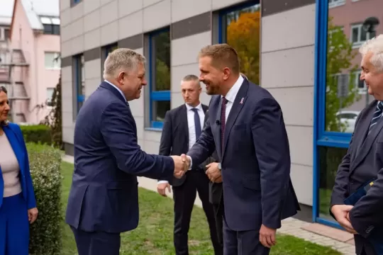 Robert Fico: Nová nemocnica v Martine má hotovú hrubú stavbu